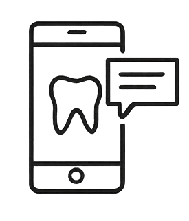 cellphone with monitoring app on it